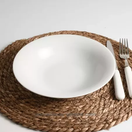 ASSIETTE CREUSE 23 CM ONDE