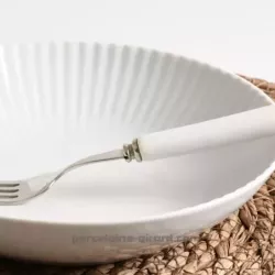 ASSIETTE CREUSE 22 CM COQUILLE