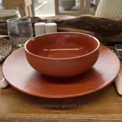 SALADIER MADO DIAMETRE 16.5CM COULEUR TERRACOTTA EN GRES