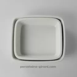 PLAT A FOUR RECTANGULAIRE 17.5X15.6CM HT 4.6CM 55CL /