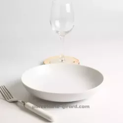 ASSIETTE CREUSE COUPE LEO 21CM  /