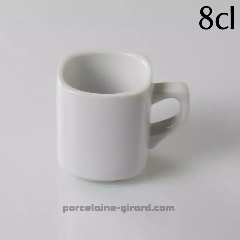 TASSE CAFE LEA 8CL DIAMETRE 5.1CM HT 6CM . //